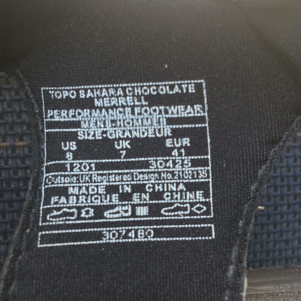 Merrell Topo Sahara Hiking Velcro Sandals - Picture 8 of 8